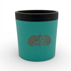 Toadfish Cooley Non-Tip Insulated Lowball Cup Teal 3 7/16” Tall